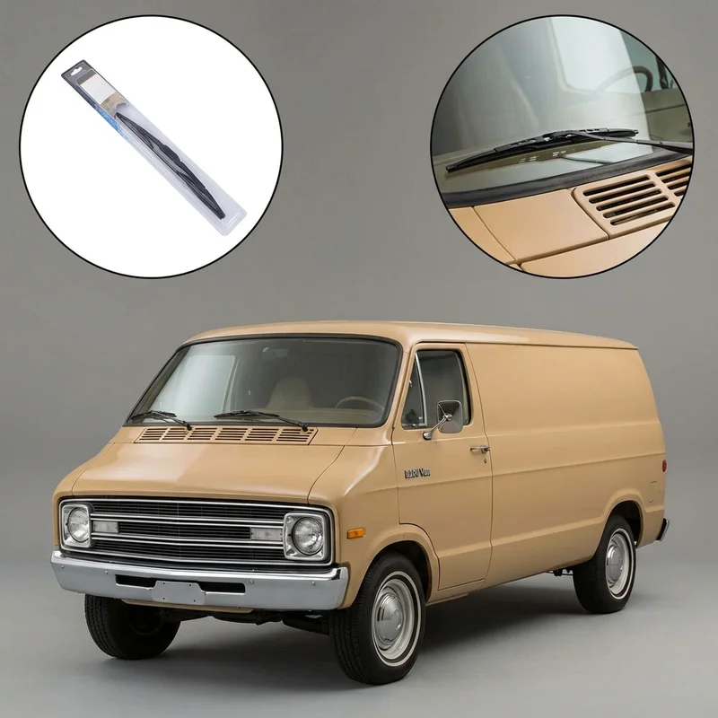 Passenger Side Wiper Blade for Dodge B200 Van (1971 - 1974) - 1